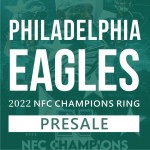 2022 Philadelphia Eagles NFC Championship Ring(Presale)